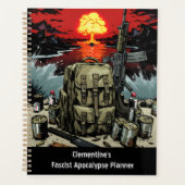 Overlevingskit voor de Apocalyps Persoonlijk Planner (Voorkant)