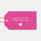 Overlevingskit voor rechthoekige gebruiker cadeaulabel (Achterkant Horizontaal)