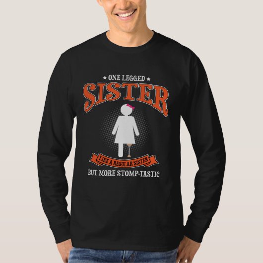 Overlevingsontwerp voor beenprothese 1 t-shirt (Voorkant)