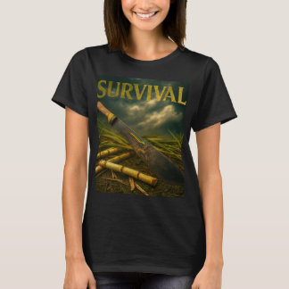 Overlevingsvrouw T-shirt
