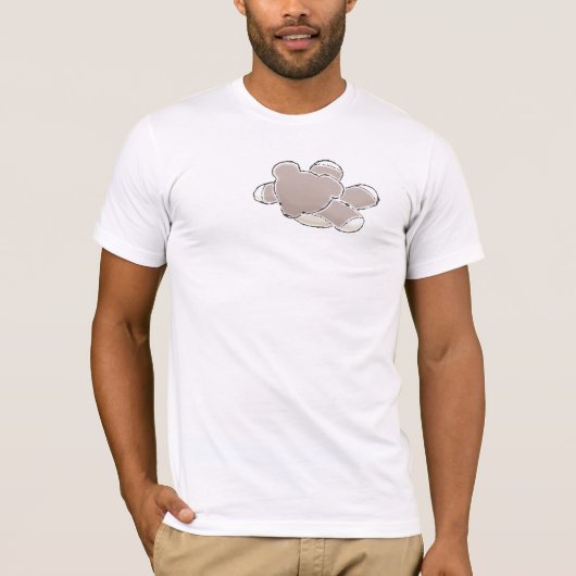 overlijden van bovenaf t-shirt (Voorkant)