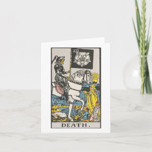 Overlijden van de Tarot van Waite Smith Kaart