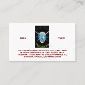 Overlijden van vaccins Standaard Visitekaartje (Voorkant)