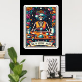 Overlijden voor Collectie van Decaf Tarot-Kaart Poster (Thuiskantoor)