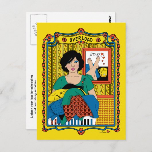 OVERLOAD_B_ BRIEFKAART (Voorkant / Achterkant)