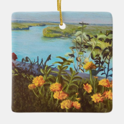 Overlook - Hannibal, MO  Keramisch Ornament (Voorkant)