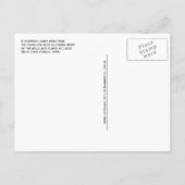 Overlook Path Uitzicht, Loess Hills State Forest, Briefkaart (Achterkant)