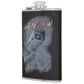 Overlook - Techno-Dystopian Streetwear Design Heupfles (Links)