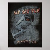 Overlook - Techno-Dystopian Streetwear Design Poster (Voorkant)