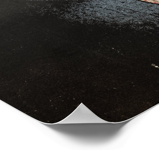 Overlook - Techno-Dystopian Streetwear Design Poster (Hoek)