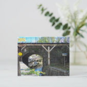 Overloop stadsspoorweg Ellicott Briefkaart (Staand voorkant)