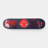 Overlord alles gecombineerd persoonlijk skateboard (Horizontaal)