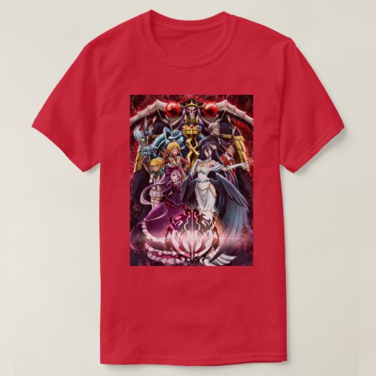 Overlord Anime T-shirt (Design voorkant)