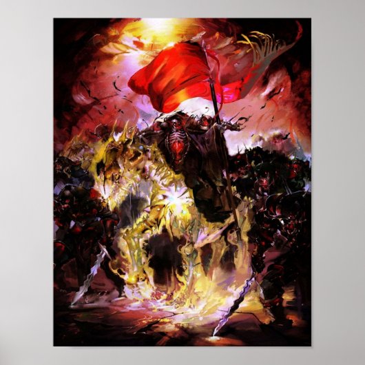 Overlord Leger Nazarick Poster (Voorkant)