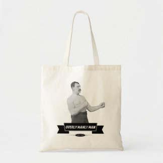 Overly Manly Man Bag Tote Bag