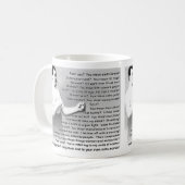 Overly Manly Man citeert Gezegde Funny Mug Koffiemok (Voorkant links)