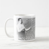 Overly Manly Man citeert Gezegde Funny Mug Koffiemok (Links)