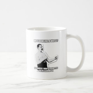 Overly Manly Man stakt opnieuw! Koffiemok
