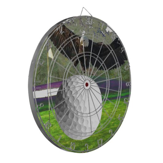 Overmaats Dartbord (Voorkant Links)