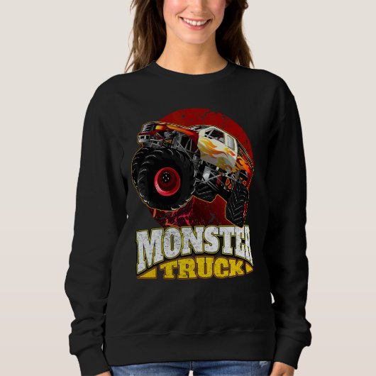 Overmaats Monster Truck Trui (Voorkant)