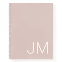 Overmaatse Monogrammen Initialen Blush Pink Notiti