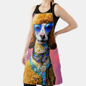 Overmaatse zonnebril Poodle Dog Schort (Insitu)