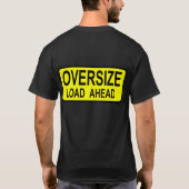 Overmaatslading T-shirt (Achterkant)