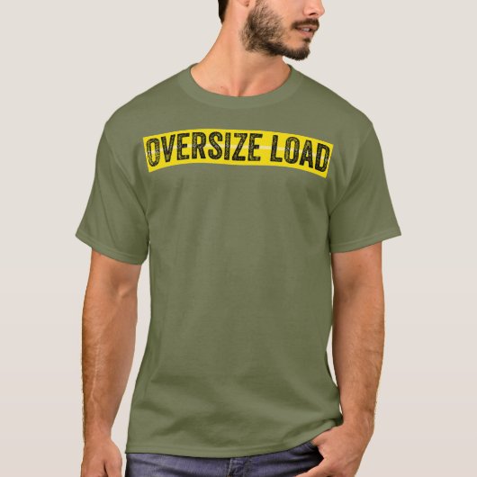 Overmaatslading T-shirt (Voorkant)