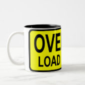 Overmaatslading Tweekleurige Koffiemok (Links)