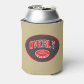 Overmatig eigenwijze blanke kerel blikjeskoeler (Blikje Achterkant)