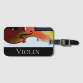 Overmatig geweld bagagelabel (Voorkant (horizontaal))