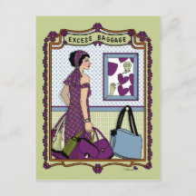 Overmatige bagage_A_ Briefkaart