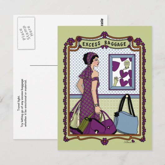 Overmatige bagage_A_ Briefkaart (Voorkant / Achterkant)