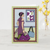 Overmatige bagage_A_Greeting Kaart (Gele Bloem)