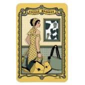 Overmatige bagage_C_4x6 koelkast Magnet Magneet (Verticaal)