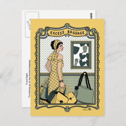 Overmatige bagage_C_ Briefkaart (Voorkant / Achterkant)