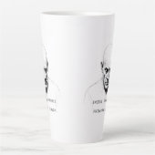 Overmatige Gedachten? Premium Editie Latte Mok (Voorkant)