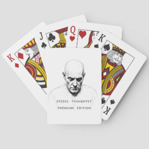 Overmatige Gedachten? Premium Editie Pokerkaarten