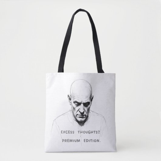 Overmatige Gedachten? Premium Editie Tote Bag (Voorkant)