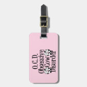 Overmatige Koe Bagagelabel (Voorkant verticaal)