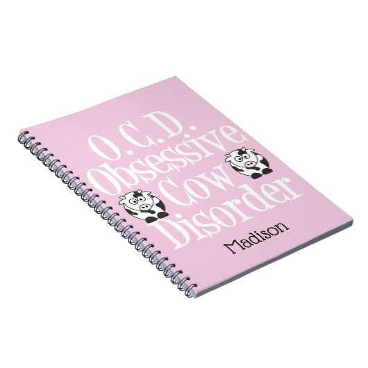 Overmatige Koe Notitieboek (Rechterzijde)