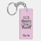 Overmatige Koe Sleutelhanger (Voorkant Links)