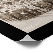 Overnachten van Columbus Foto 1914 Poster (Hoek)