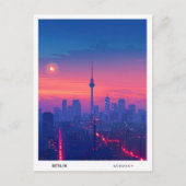 Overnachting in Berlijn Duitsland Reizen Briefkaart (Voorkant)