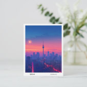 Overnachting in Berlijn Duitsland Reizen Briefkaart (Staand voorkant)