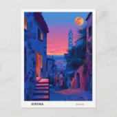 Overnachting in Girona Spanje Reizen Briefkaart (Voorkant)