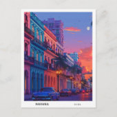 Overnachting in Havana Cuba Reizen Briefkaart (Voorkant)