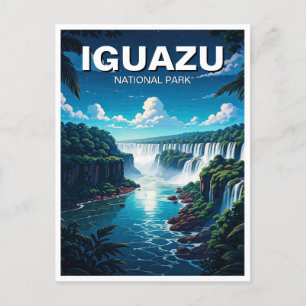 Overnachting in het Iguazu National Park in Argent Briefkaart
