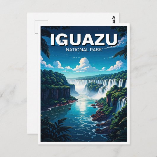 Overnachting in het Iguazu National Park in Argent Briefkaart (Voorkant / Achterkant)