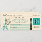 Overnachting in het schoolprogramma van Parijs Kaart (Voorkant / Achterkant)